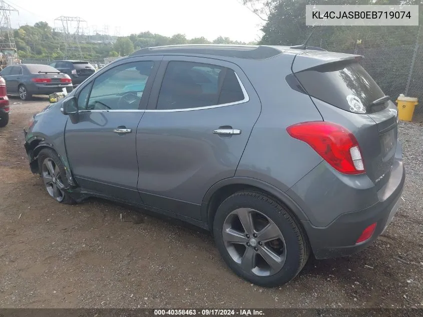 KL4CJASB0EB719074 2014 Buick Encore