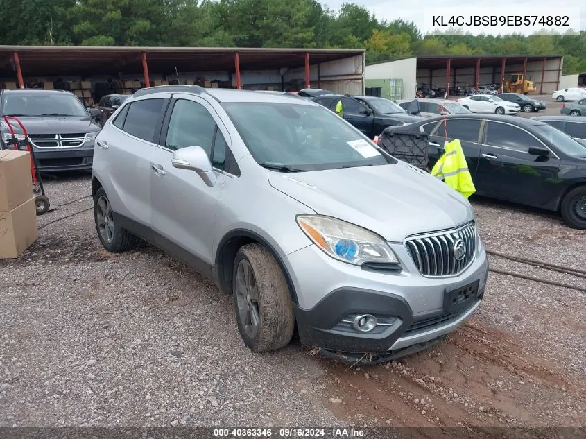 2014 Buick Encore Convenience VIN: KL4CJBSB9EB574882 Lot: 40363346