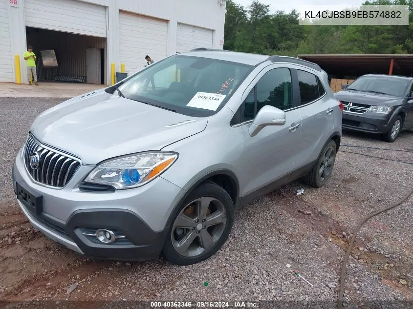 KL4CJBSB9EB574882 2014 Buick Encore Convenience