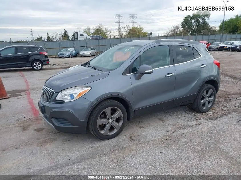 2014 Buick Encore VIN: KL4CJASB4EB699153 Lot: 40410674