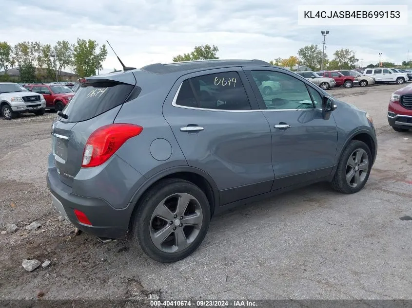 2014 Buick Encore VIN: KL4CJASB4EB699153 Lot: 40410674