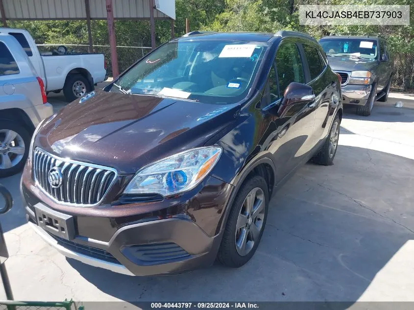 KL4CJASB4EB737903 2014 Buick Encore