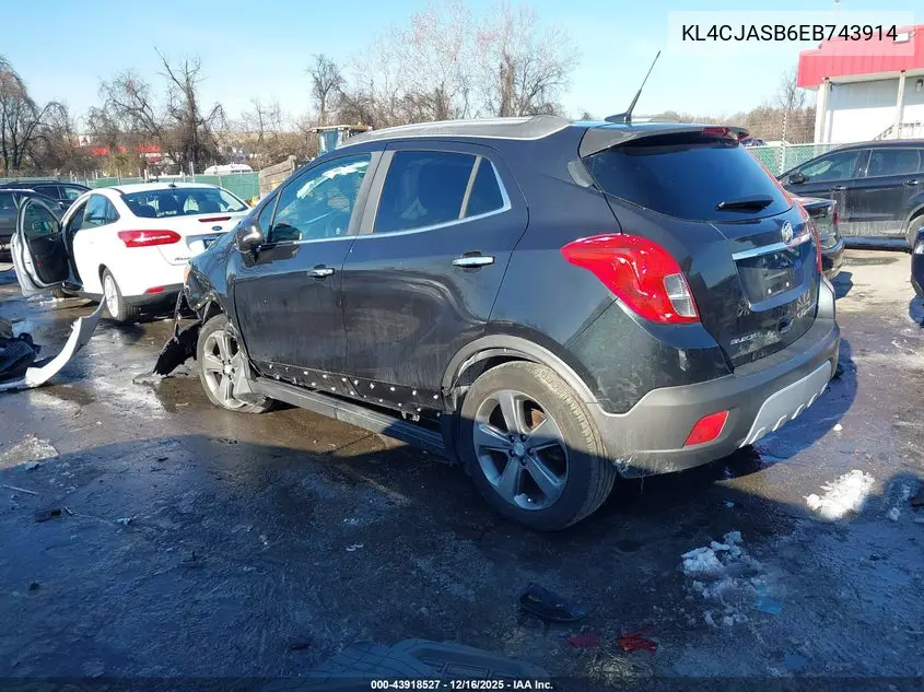 KL4CJASB6EB743914 2014 Buick Encore