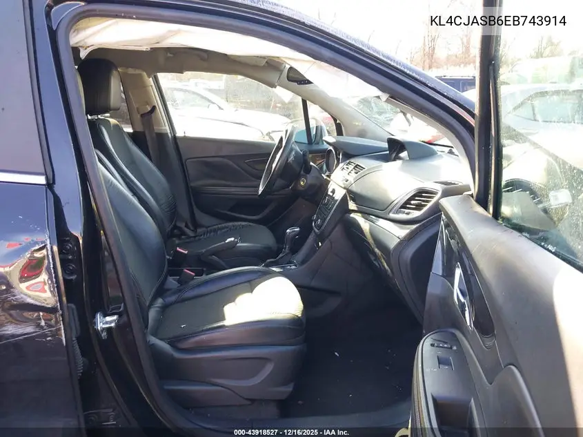 KL4CJASB6EB743914 2014 Buick Encore