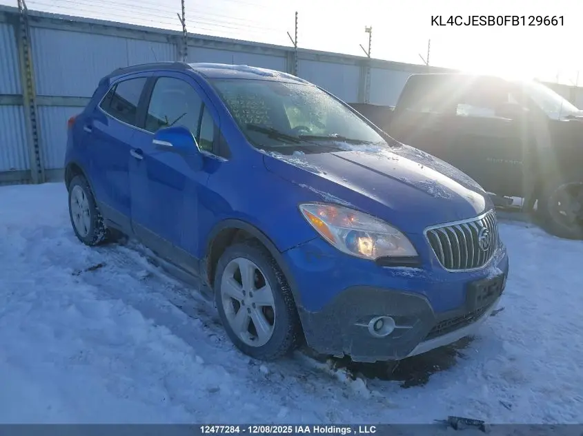 KL4CJESB0FB129661 2015 Buick Encore