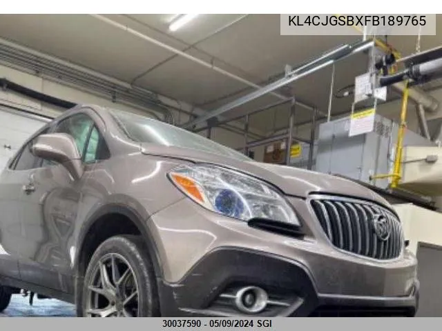 KL4CJGSBXFB189765 2015 Buick Encore