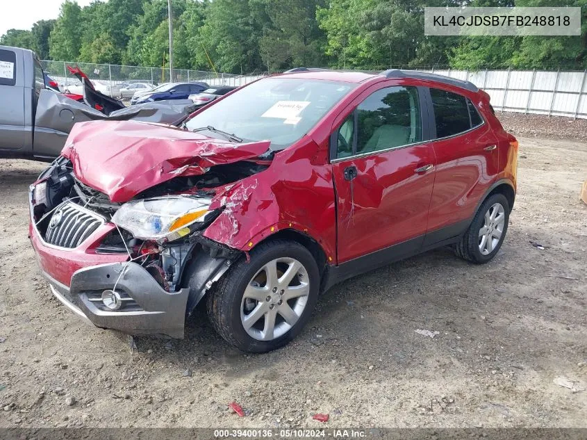 KL4CJDSB7FB248818 2015 Buick Encore Premium