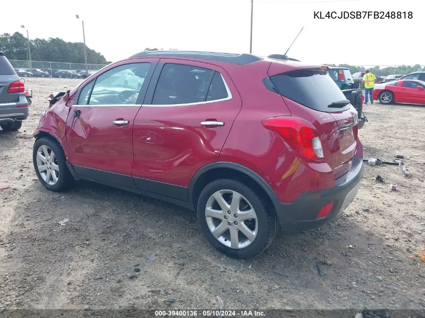 KL4CJDSB7FB248818 2015 Buick Encore Premium