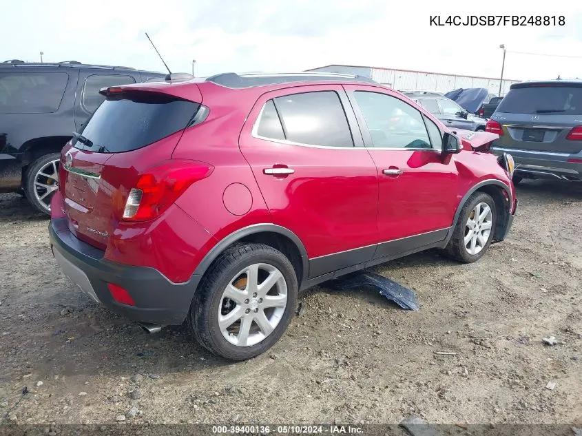 KL4CJDSB7FB248818 2015 Buick Encore Premium