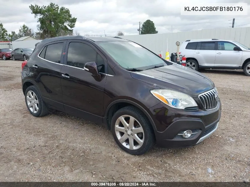 KL4CJCSB0FB180176 2015 Buick Encore Leather