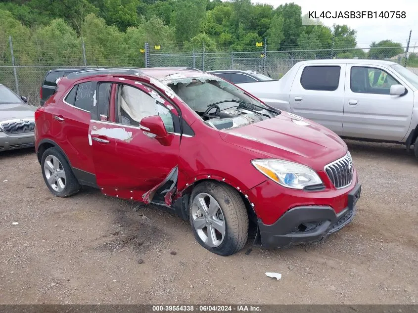 KL4CJASB3FB140758 2015 Buick Encore