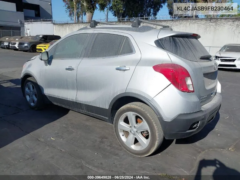 KL4CJASB9FB230464 2015 Buick Encore