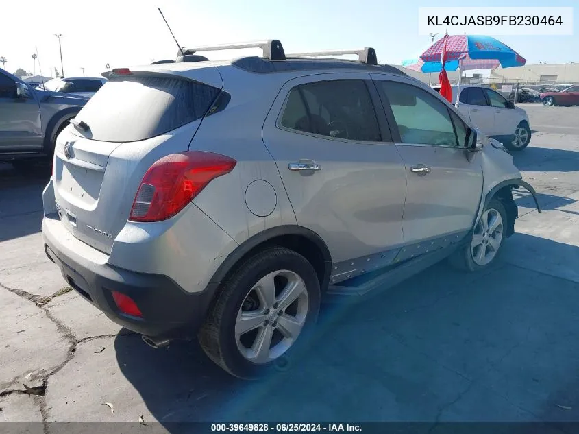 2015 Buick Encore VIN: KL4CJASB9FB230464 Lot: 39649828