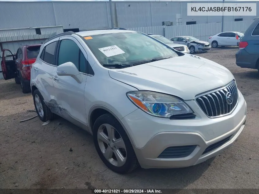 2015 Buick Encore VIN: KL4CJASB6FB167176 Lot: 40121821