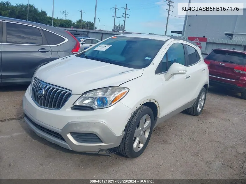 KL4CJASB6FB167176 2015 Buick Encore