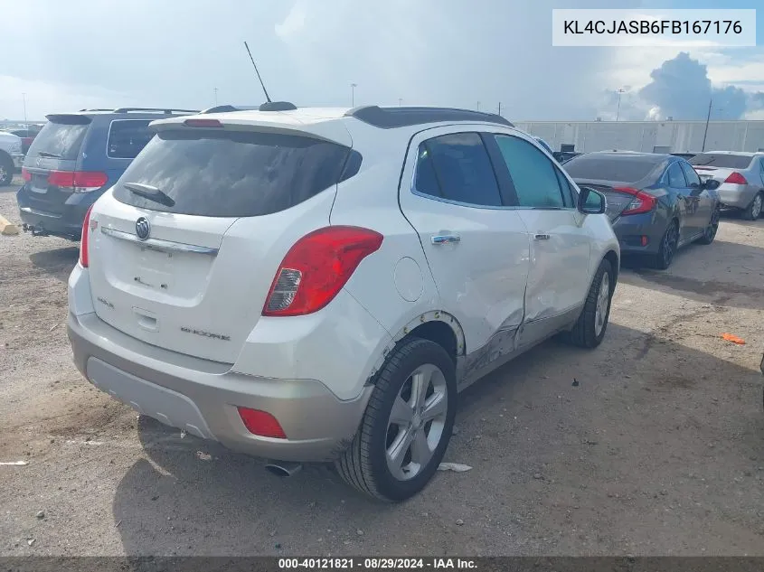 KL4CJASB6FB167176 2015 Buick Encore