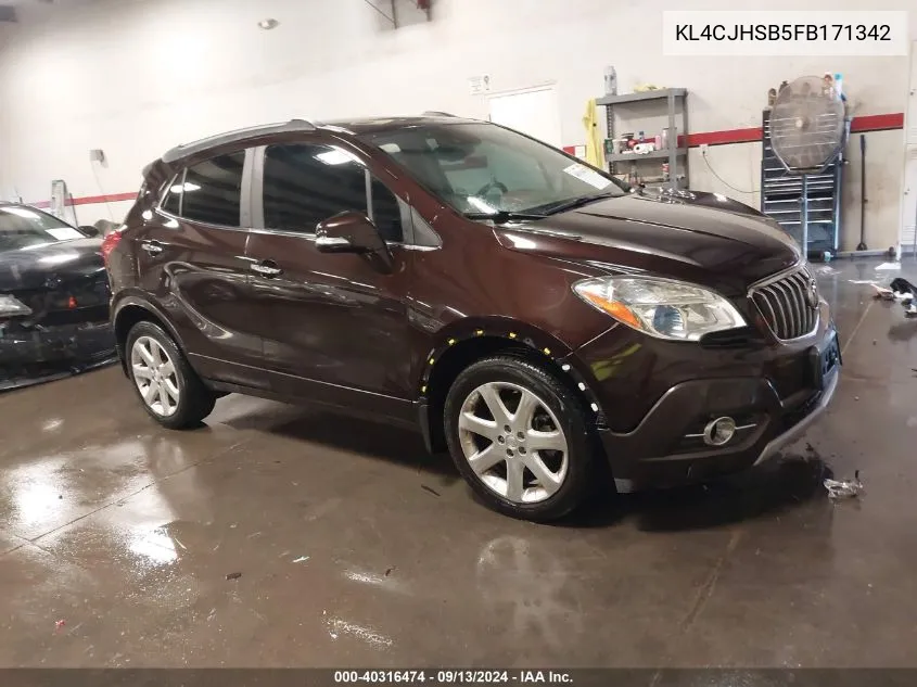 KL4CJHSB5FB171342 2015 Buick Encore Premium