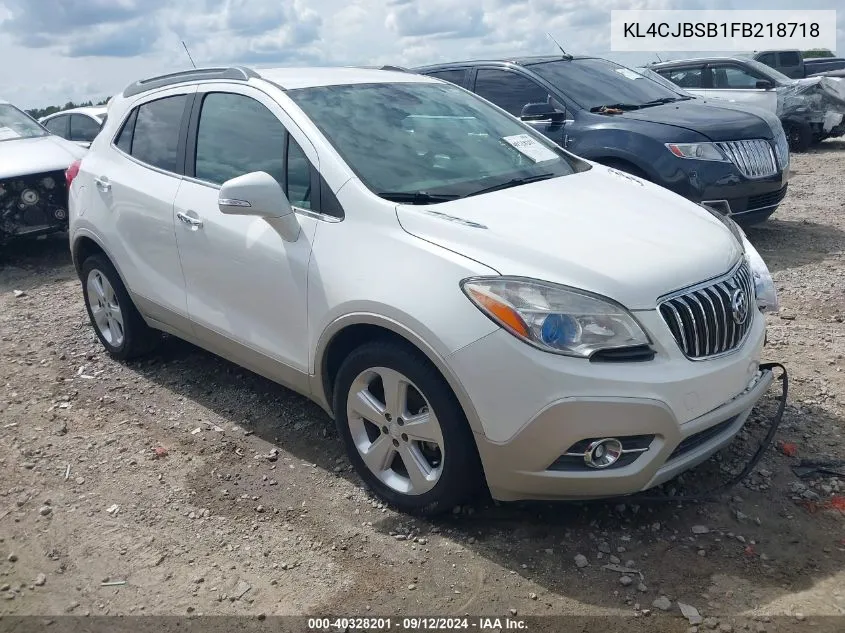 KL4CJBSB1FB218718 2015 Buick Encore Convenience