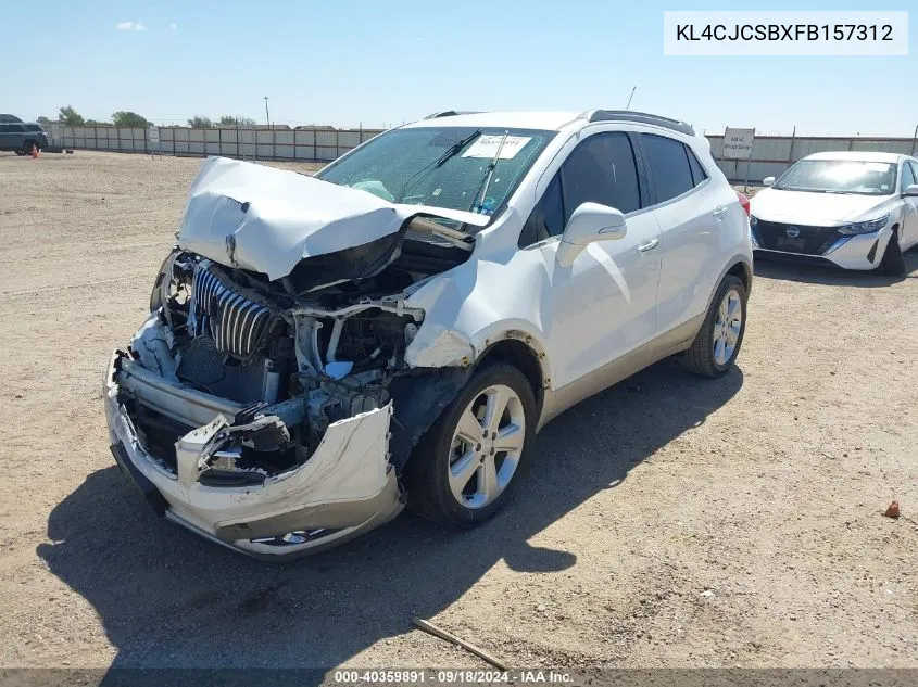 2015 Buick Encore Leather VIN: KL4CJCSBXFB157312 Lot: 40359891