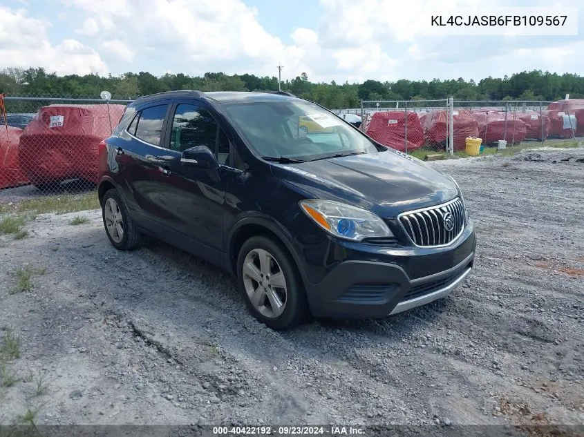 2015 Buick Encore VIN: KL4CJASB6FB109567 Lot: 40422192