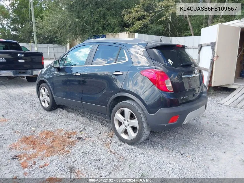 2015 Buick Encore VIN: KL4CJASB6FB109567 Lot: 40422192