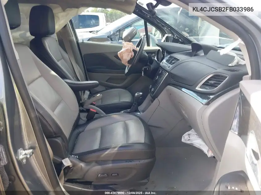 KL4CJCSB2FB033986 2015 Buick Encore Leather