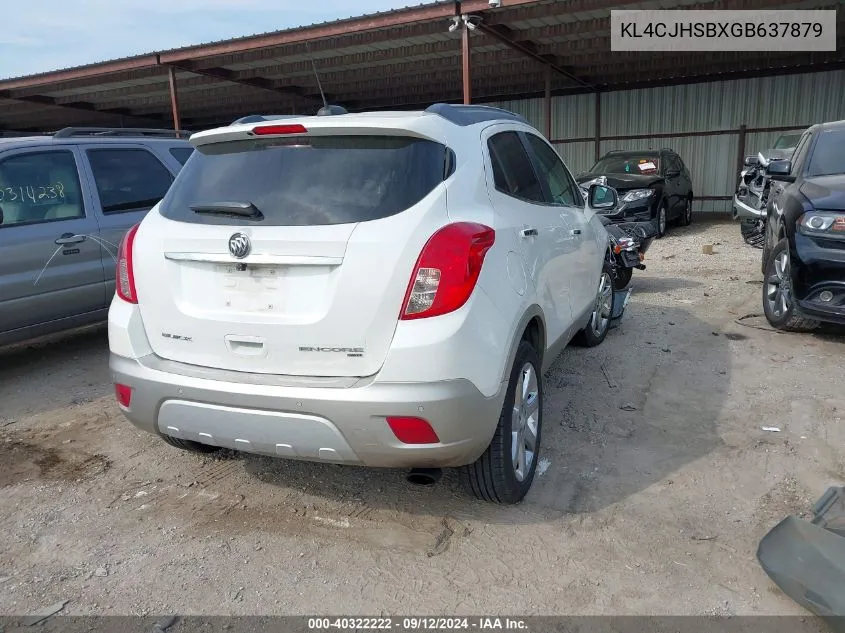 KL4CJHSBXGB637879 2016 Buick Encore Premium