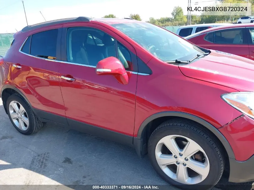 KL4CJESBXGB720324 2016 Buick Encore