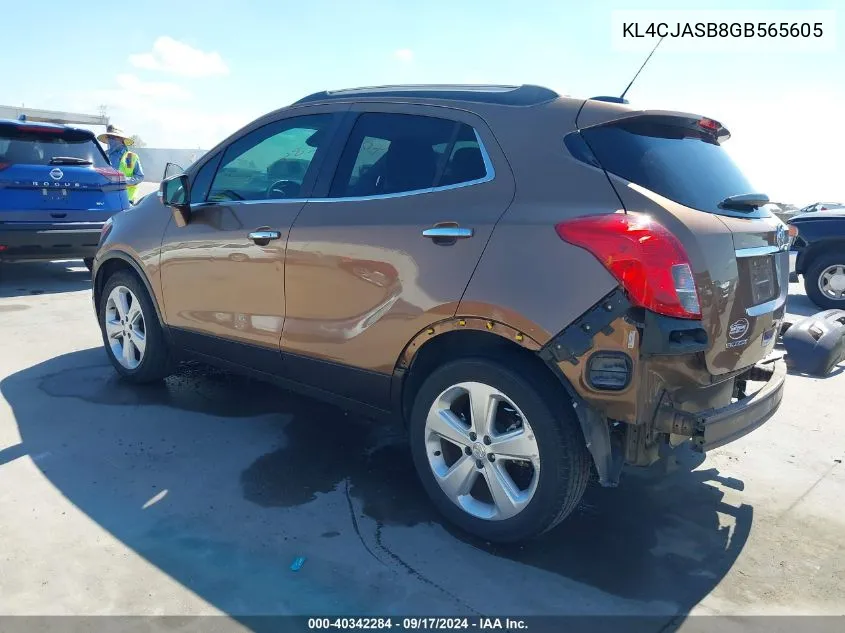 2016 Buick Encore VIN: KL4CJASB8GB565605 Lot: 40342284