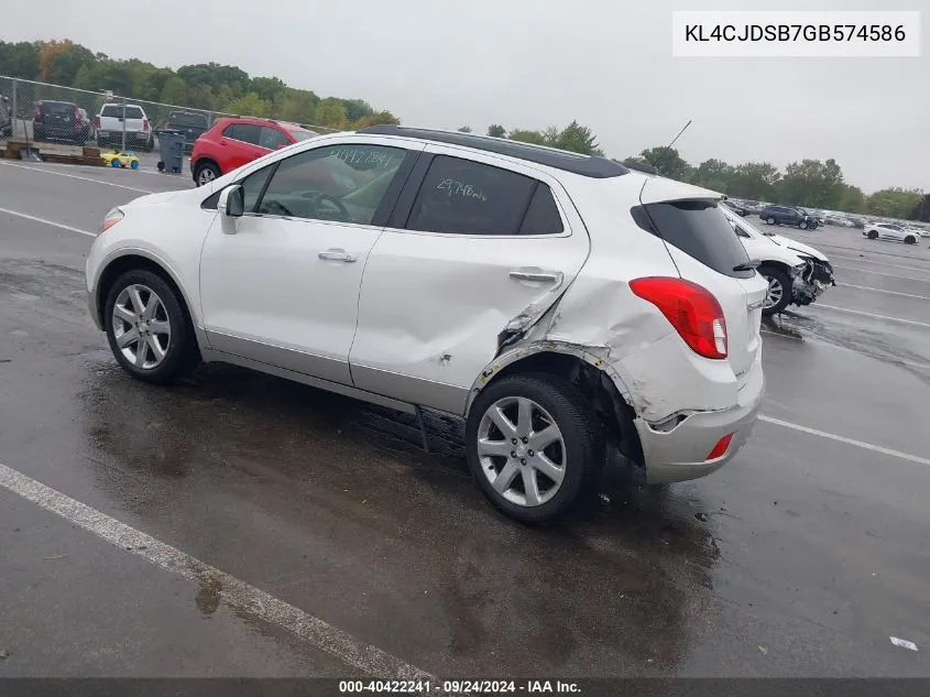 KL4CJDSB7GB574586 2016 Buick Encore Premium