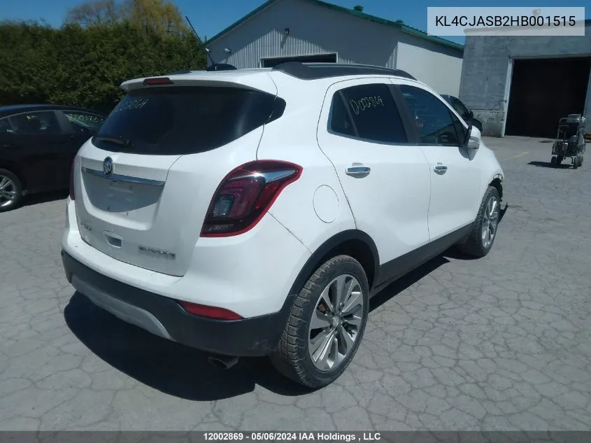 KL4CJASB2HB001515 2017 Buick Encore