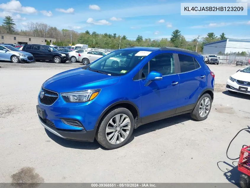 KL4CJASB2HB123209 2017 Buick Encore Preferred