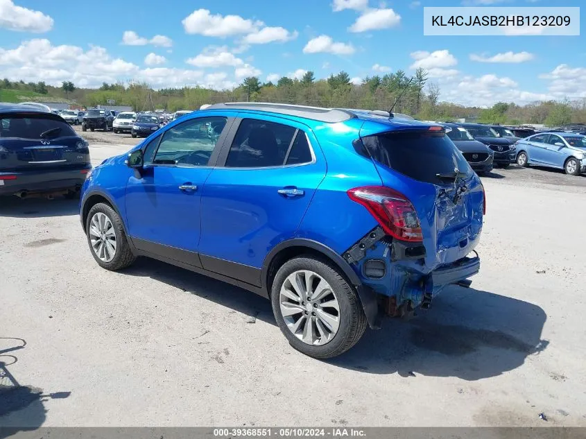 KL4CJASB2HB123209 2017 Buick Encore Preferred