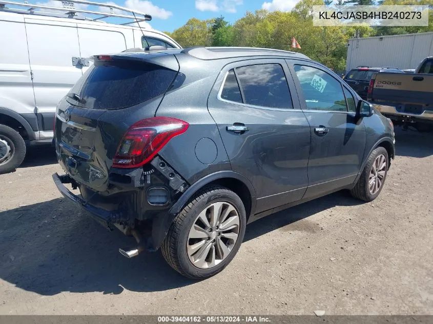 KL4CJASB4HB240273 2017 Buick Encore Preferred