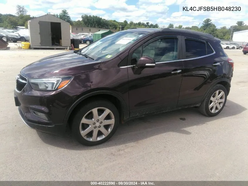 KL4CJFSB5HB048230 2017 Buick Encore Preferred Ii