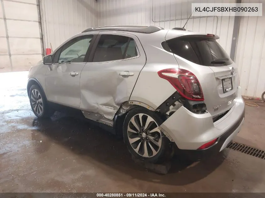 2017 Buick Encore Preferred Ii VIN: KL4CJFSBXHB090263 Lot: 40280851