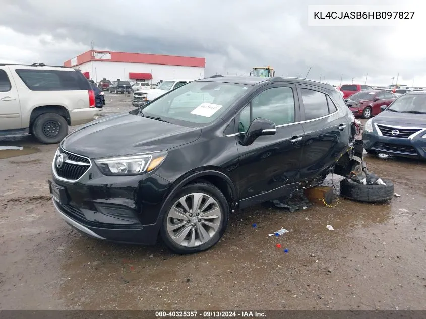 KL4CJASB6HB097827 2017 Buick Encore Preferred