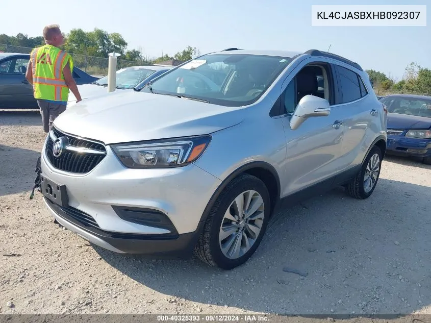 KL4CJASBXHB092307 2017 Buick Encore Preferred