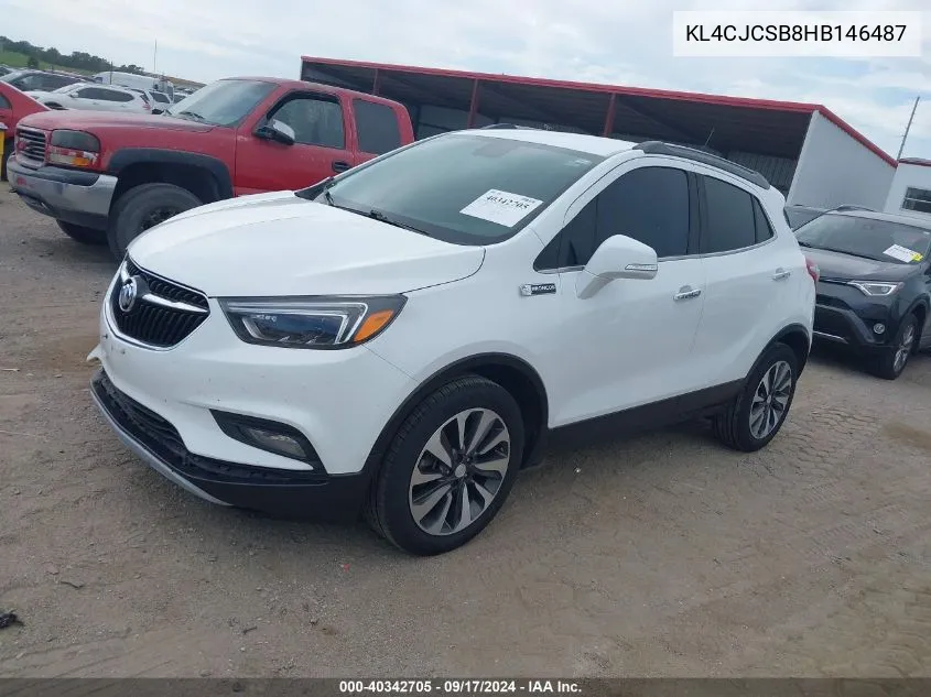 KL4CJCSB8HB146487 2017 Buick Encore Essence