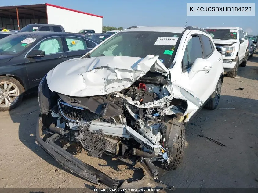 KL4CJCSBXHB184223 2017 Buick Encore Essence