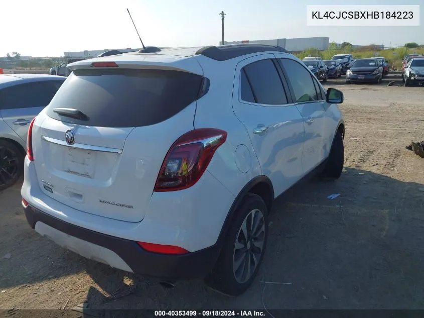 KL4CJCSBXHB184223 2017 Buick Encore Essence