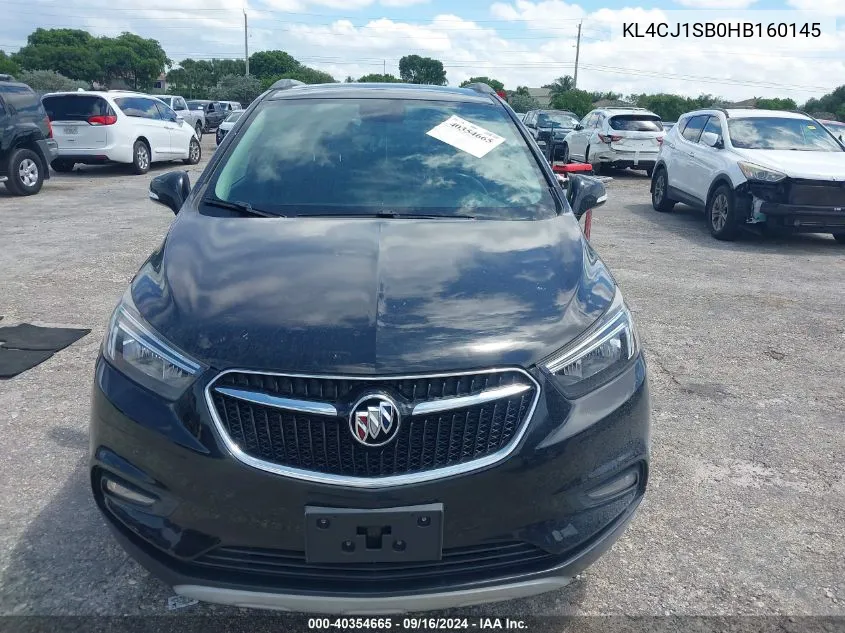 KL4CJ1SB0HB160145 2017 Buick Encore Sport Touring