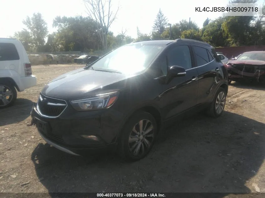 2017 Buick Encore Preferred Ii VIN: KL4CJBSB4HB009718 Lot: 40377073