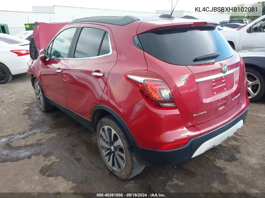 KL4CJBSBXHB102081 2017 Buick Encore Preferred Ii