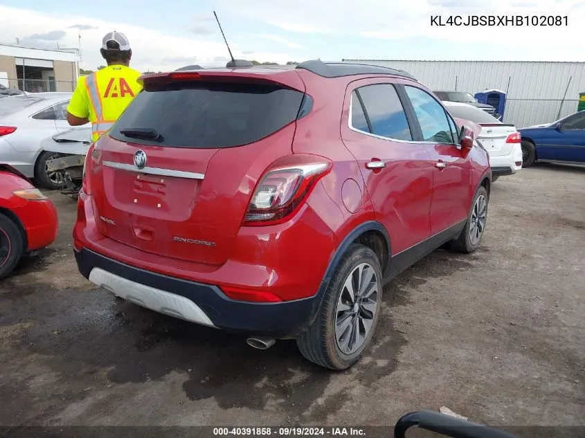 KL4CJBSBXHB102081 2017 Buick Encore Preferred Ii