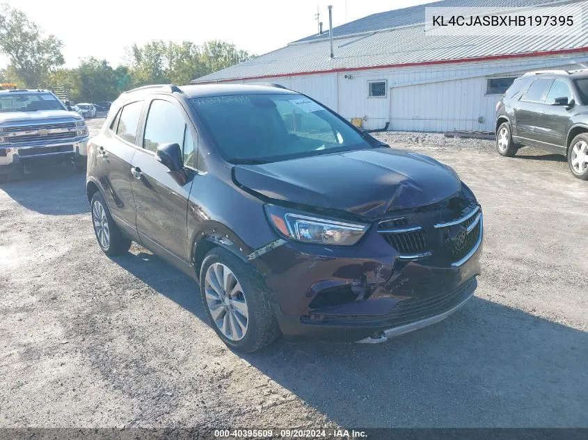 2017 Buick Encore Preferred VIN: KL4CJASBXHB197395 Lot: 40395609