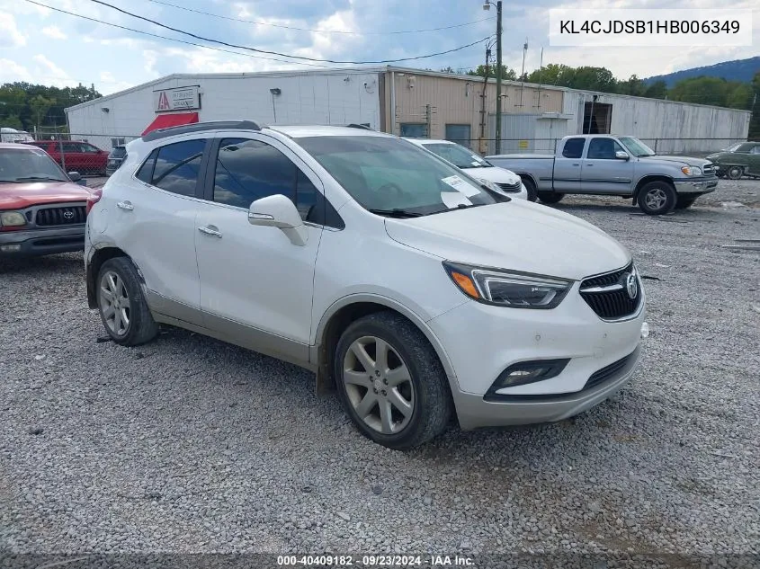 KL4CJDSB1HB006349 2017 Buick Encore Premium