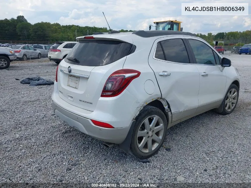 KL4CJDSB1HB006349 2017 Buick Encore Premium