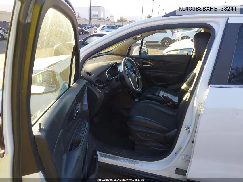 KL4CJBSBXHB138241 2017 Buick Encore Preferred Ii