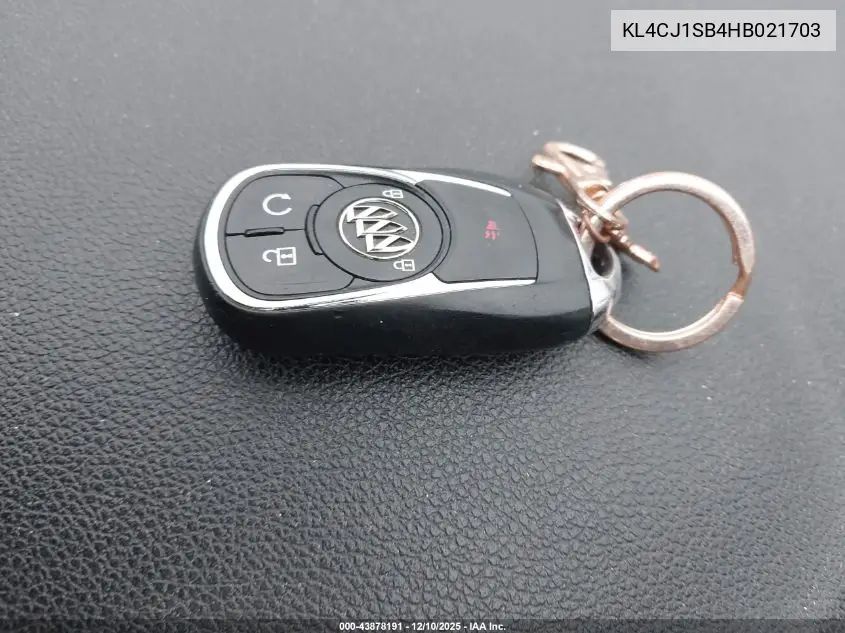 KL4CJ1SB4HB021703 2017 Buick Encore Sport Touring